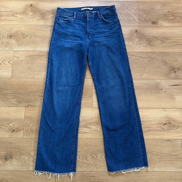 Hudson Jeans Pants - Hudson Jeans Dark Blue Flare & Wide Leg